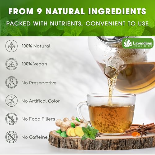 100 Bags - SIimming Detox Tea Caffeine Free