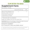 100 Bags - SIimming Detox Tea Caffeine Free