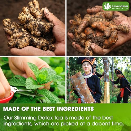 100 Bags - SIimming Detox Tea Caffeine Free