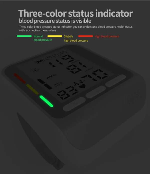Automatic Wrist Sphygmomanometer by Kiuzou - Digital Blood Pressure Monitor with Pulsometer and Electronic Voltmeter