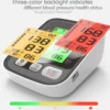 Easy-Use Automatic Upper Arm Blood Pressure Meter - Home Sphygmomanometer for Arterial Pressure Check