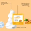 Turmeric Skincare Set Body Soap Anti Acne Dark Spot Corrector Improve Dry Skin Moisturizing Face Cream Brightening Facial Serum