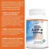 Sam-E 400mg Joint Supplement - Supports Joint Health, Brain Function, Improves Mood, Boosts Energy Levels, Relieves Stress