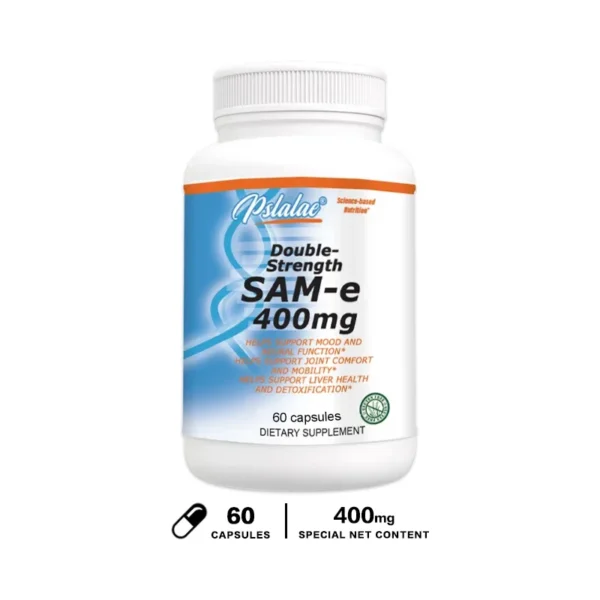 Sam-E 400mg Joint Supplement - Supports Joint Health, Brain Function, Improves Mood, Boosts Energy Levels, Relieves Stress