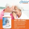Sam-E 400mg Joint Supplement - Supports Joint Health, Brain Function, Improves Mood, Boosts Energy Levels, Relieves Stress