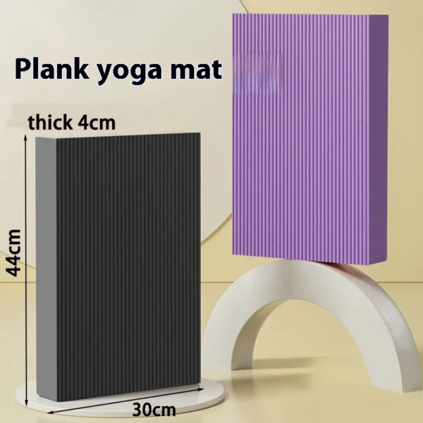 Yoga Mats Thick Anti-slip Gym Gymnastics Mat Home Anti-slip Workout Mat Ab Wheel Training Elbow Pads Core Strength Training