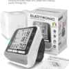 Automatic Wrist Sphygmomanometer by Kiuzou - Digital Blood Pressure Monitor with Pulsometer and Electronic Voltmeter