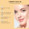 Turmeric Skincare Set Body Soap Anti Acne Dark Spot Corrector Improve Dry Skin Moisturizing Face Cream Brightening Facial Serum