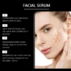 Hoygi 30ml Illuminating Face Serum Vitamin E Frankincense Essence Lightweight Radiance Booster for Dull Skin Non Sticky Formula
