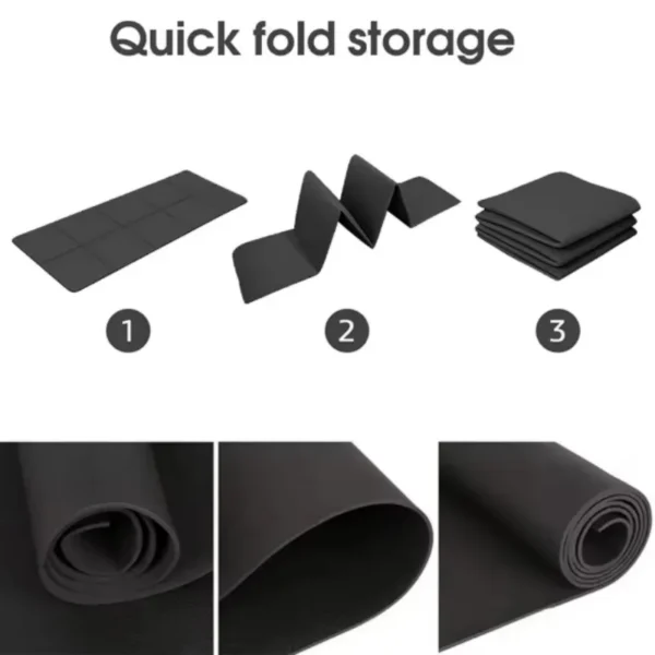 Yoga Mat Anti-skid Sports Fitness EVA Comfort Foam 4MM Thick Yoga Mat for Exercise Yoga and Pilates Gymnastics Mat