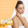 Turmeric Skincare Set Body Soap Anti Acne Dark Spot Corrector Improve Dry Skin Moisturizing Face Cream Brightening Facial Serum
