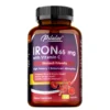 Iron Supplement 65 mg with Vitamin C - Maximized Absorption, Increase Energy, and Improve Immune Function