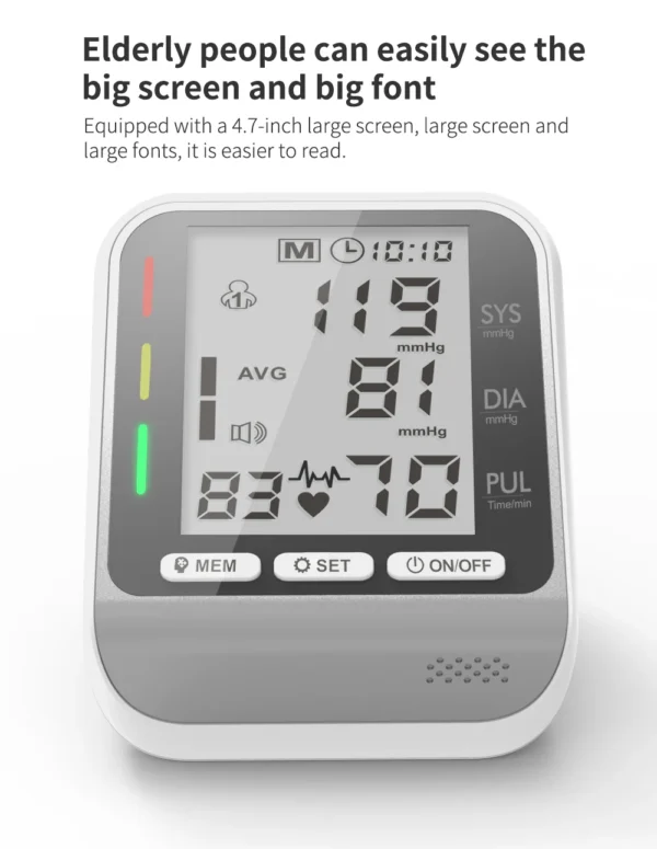 Automatic Wrist Sphygmomanometer by Kiuzou - Digital Blood Pressure Monitor with Pulsometer and Electronic Voltmeter