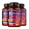 Iron Supplement 65 mg with Vitamin C - Maximized Absorption, Increase Energy, and Improve Immune Function