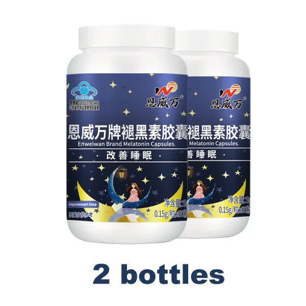 Promote Sleep, natural formula Dietary Supplement, Healthy deep sleep, permanent sleep, natural sleep,Melatonin & Vitamin B6