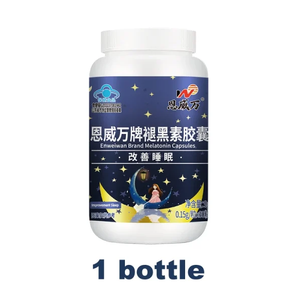 Promote Sleep, natural formula Dietary Supplement, Healthy deep sleep, permanent sleep, natural sleep,Melatonin & Vitamin B6