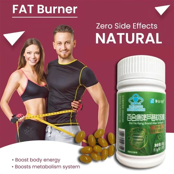 Constipation adjust Relief Improve Gut Non-laxative Aloe Vera Capsules TO KEEP SKIN HEALTHY CFDA Approved Non-GMO