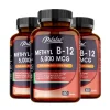 Vitamin B12 - 5000 MCG Supplement -Benefits Brain & Heart Function, Supports Memory, Learning, Helps Boost Natural Energy