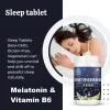 Promote Sleep, natural formula Dietary Supplement, Healthy deep sleep, permanent sleep, natural sleep,Melatonin & Vitamin B6