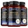 Magnesium complex Capsules - Supports Bone, Digestive and Sleep Health, Relieves Leg Cramps, Soothes Nerves and Boosts Energy